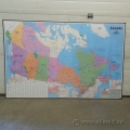 Wall Map of Canada, 70 x 45.5 in.